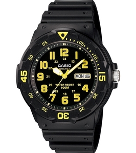 CASIO MRW-200H-9B מספרים ברורים צלילה 100 מטר