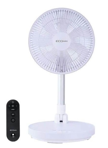 מאוורר עמוד נטען טלסקופי 10 אינץ' כולל שלט 