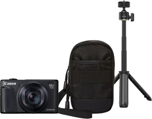 Canon PowerShot SX740 HS Lite Travel Kit (Black) יבואן רשמי