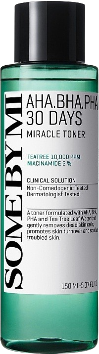 SOME BY MI Miracle Toner 150ML סאם ביי טונר לפנים