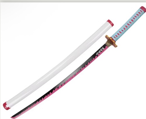 חרב מיצורי קאנרוג’י מקוטל השדים – Demon Slayer | Katana Mitsuri Kanroji Nichirin Sword –  