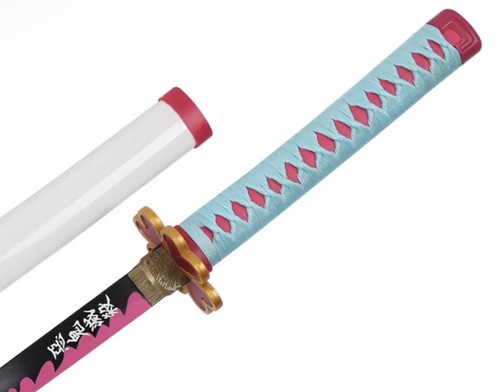 חרב מיצורי קאנרוג’י מקוטל השדים – Demon Slayer | Katana Mitsuri Kanroji Nichirin Sword –  