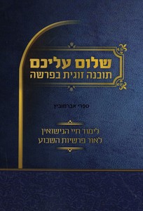 שלום עליכם תובנה זוגית בפרשה