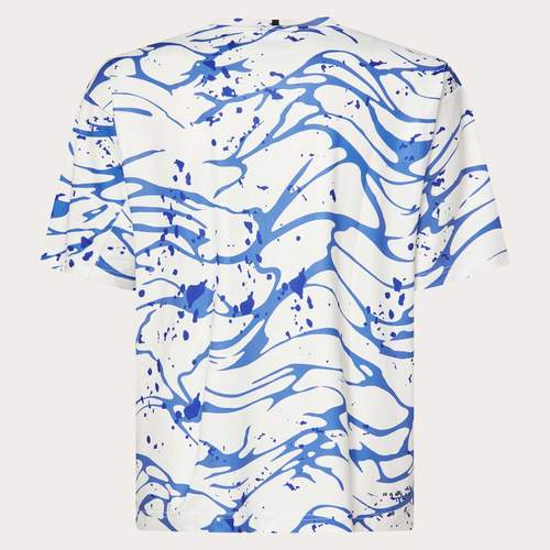 חולצת טי ALL WAVE BLUE/WHITE