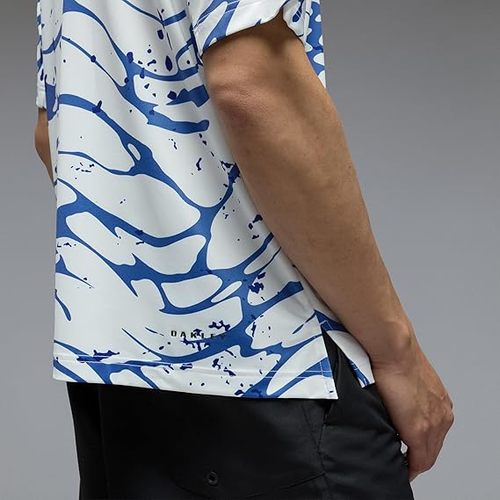 חולצת טי ALL WAVE BLUE/WHITE
