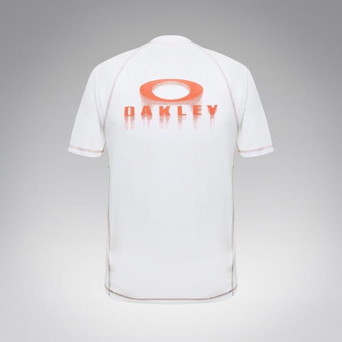 חולצה נגד שמש שרוול קצר VENTURA RASHGUARD WHITE