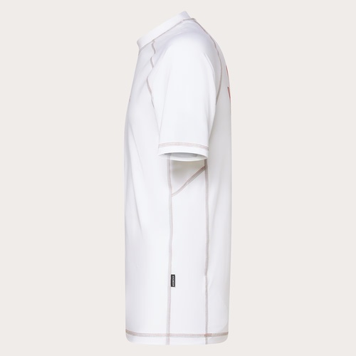 חולצה נגד שמש שרוול קצר VENTURA RASHGUARD WHITE