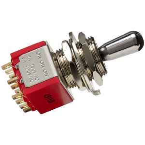 מפסק DIMARZIO 4PDT PICKUP SELECTOR SWITCH ON, ON, ON