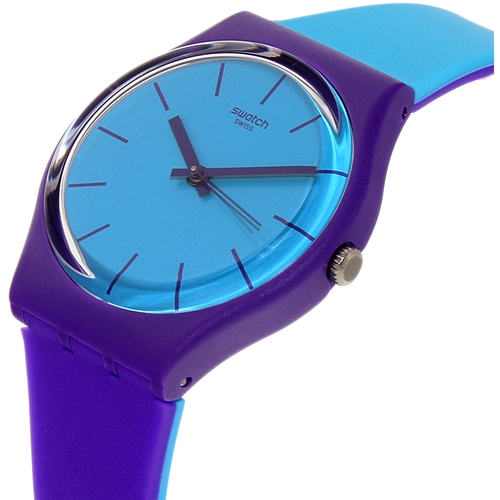 Swatch GV128 Blue & Purple מלאי קטן מהרו להזמין