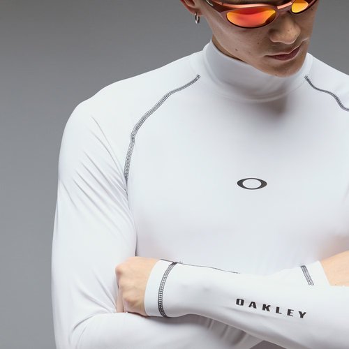 חולצה נגד שמש שרוול ארוך BHODI ELLIPSE RASHGUARD White/Black