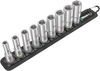 סט בוקסות עמוקות מ"מ 3/8 במנשא חגורה 9 יח' BELT DEEP B מבית WERA