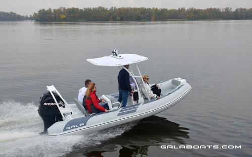 סירת גומי חצי קשיחה עם רצפת אלומיניום GALA VIKING RIBS V500