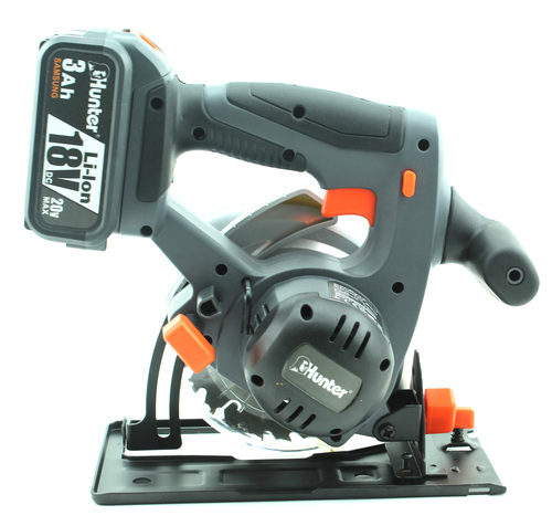 מסור עגול נטען  HUNTER 3Ah 18V 