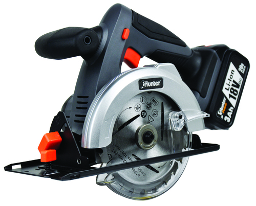 מסור עגול נטען  HUNTER 3Ah 18V 