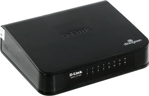 DES-1016A/E1B - D-LINK - Unmanaged 16 ports switch