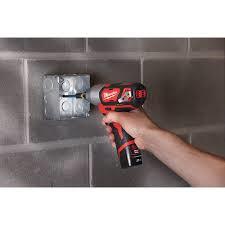 אימפקט 12V FUEL דגם M12CID סוללות MILWAUKEE 2AH