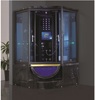 ג'קוזי משולב מקלחון סאונת אדים 1.50X1.50 דגם AG901