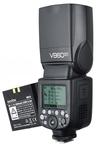 פלאש Godox V860F II Kit למצלמות FujiFilm