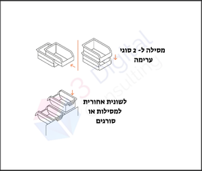 תא אחסון שחור TRUPER – מידה 3
