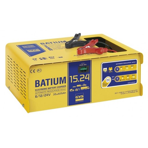 מטען מצברים אוטומטי GYS BATIUM15-24 6V/12V/24V