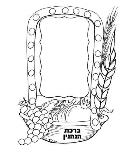 20 יצירה ברכת הנהנין לצביעה והדבקה + ברכת מעין שלוש