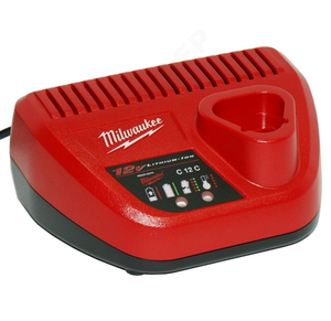 מטען סוללות 12V לסוללות 2AH עד 4AH דגם MILWAUKEE C12 C