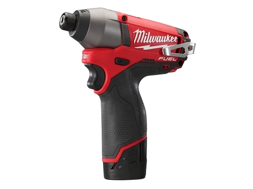 סט מברגות 12V FUEL כולל 2 סוללות MILWAUKEE 2AH