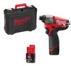 אימפקט 12V FUEL דגם M12CID סוללות MILWAUKEE 2AH