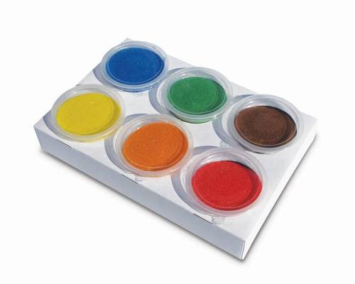 Colored sand 6 pack