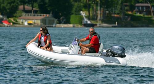 סירה מתנפחת חצי קשיחה GALA ATLANTIS DELUXE RIB A330L