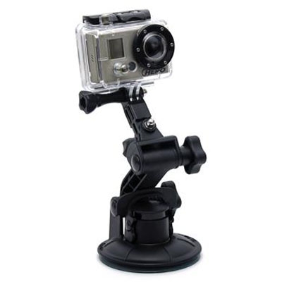 תושבת וואקום (פומפה) GoPro Suction Cup Mount