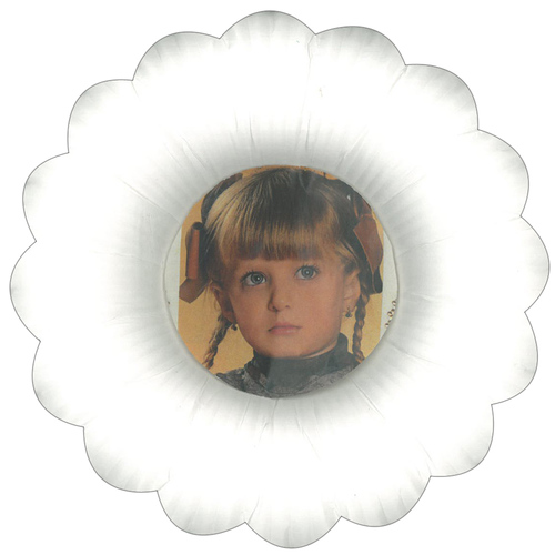 10 צלחת פרח מנייר ליצירות