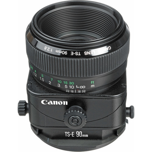 עדשה Canon Tilt–shift TS-E 90mm f/2.8