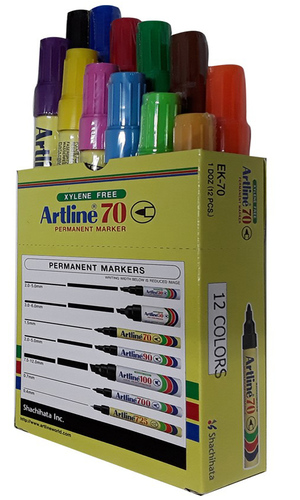 מארז טוש צבעוני מעורב 70 / Artline