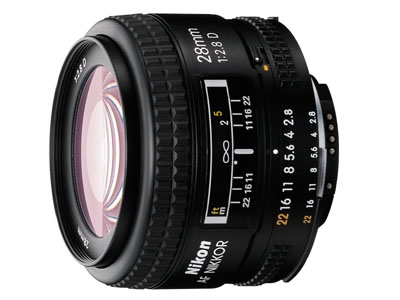 Nikon AF Nikkor 28mm f/2.8D הדר
