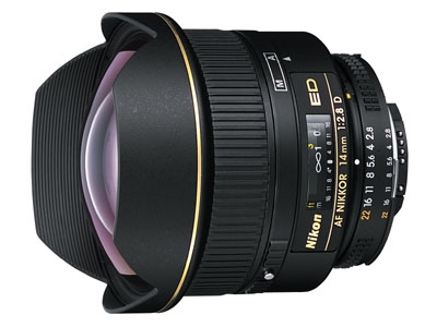 Nikon AF NIKKOR 14mm f/2.8D ED הדר
