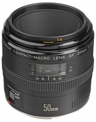 Canon EF 50mm f/2.5 Compact Macro