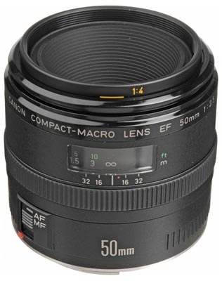 Canon EF 50mm f/2.5 Compact Macro