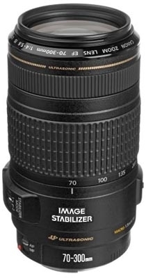  Canon EF 70-300mm f/4-5.6 IS USM.