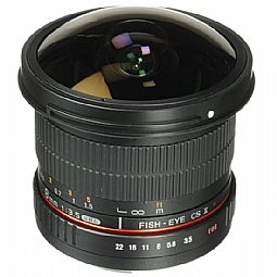 Samyang 8mm f/3.5 Aspherical IF MC Fish Eye For Nikon