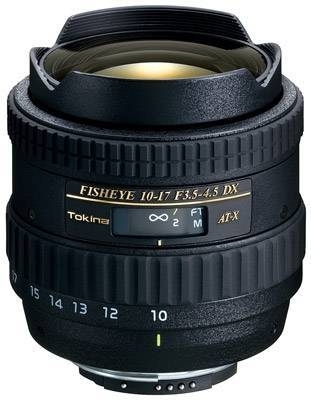 Tokina AT-X 107 AF DX Fish Eye AF 10-17mm f/3.5-4.5