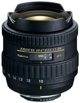 Tokina AT-X 107 AF DX Fish Eye AF 10-17mm f/3.5-4.5 יבואן רשמי