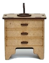 Large chest with sink