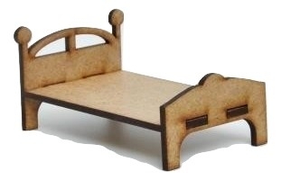 A small bed