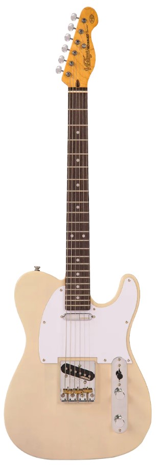 גיטרה חשמלית Vintage V62 Reissued Ash Blonde