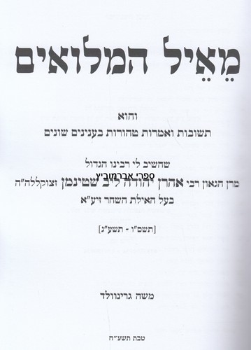מאיל המילואים