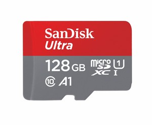 Sandisk Ultra micro SDHC 128GB USH1 Class 10 SDSQUNB סנדיסק