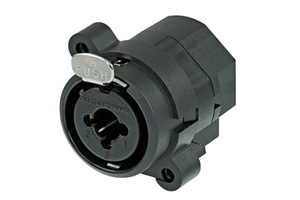 NCJ10FI-S מחבר "קומבו" עבור PL וגם XLR Neutrik