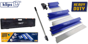 סכיני מריחה אלומניום - סט 300/550/800 ממ KLIPS