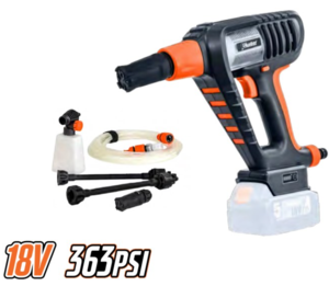אקדח שטיפה בלחץ 18V גוף בלבד HUNTER